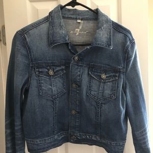 7 for all mankind denim jacket